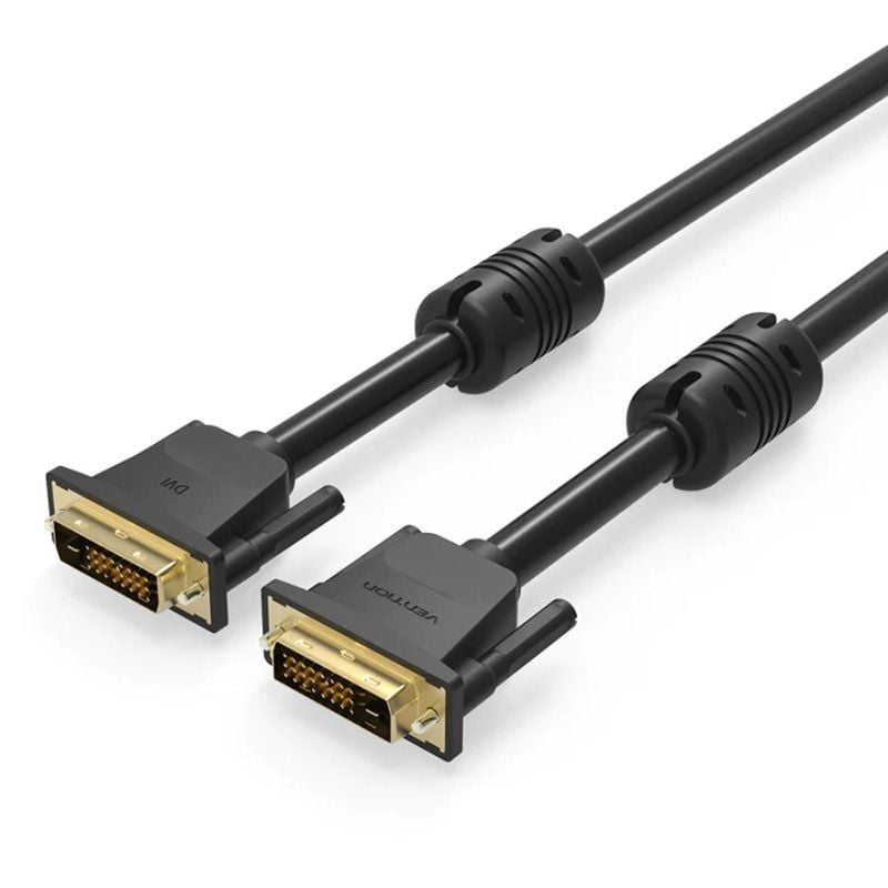 DVI Vention EAABF / Dvi-d Macho - Dvi-d Macho / 1m / Preto