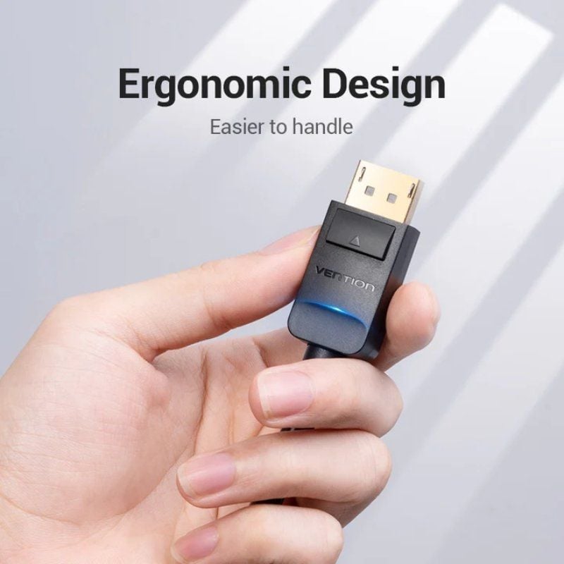 Vention HBLBH / Cabo Conversor Displayport Macho - VGA Macho / 2m / Preto