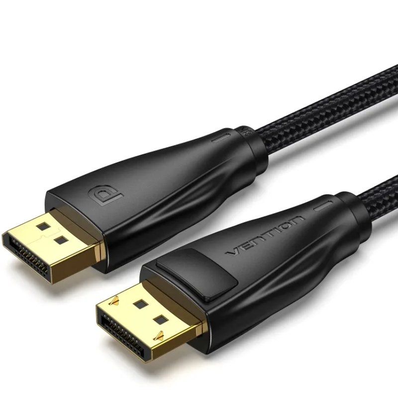 Displayport 1.4 8K Vention HCCBH / Displayport Macho - Displayport Macho / 2m / Preto