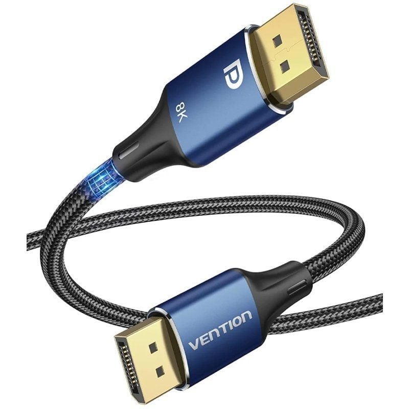Vention HCELF / Displayport Macho - Displayport 8K Macho / 3m / Azul