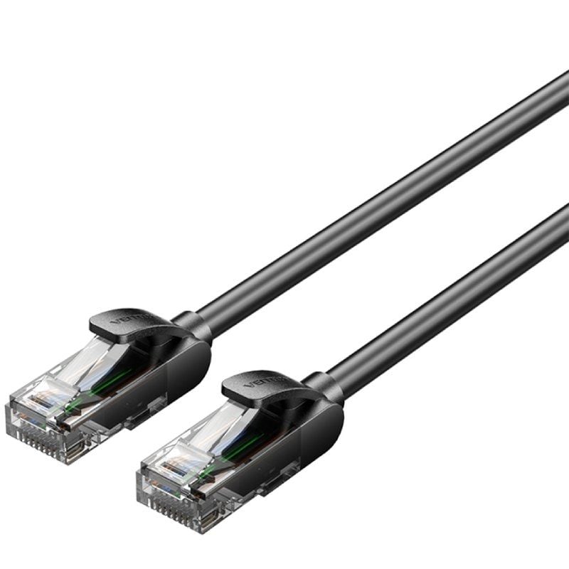 Cabo de Rede RJ45 UTP Vention IABBG Cat.5e / 1,5m / Preto