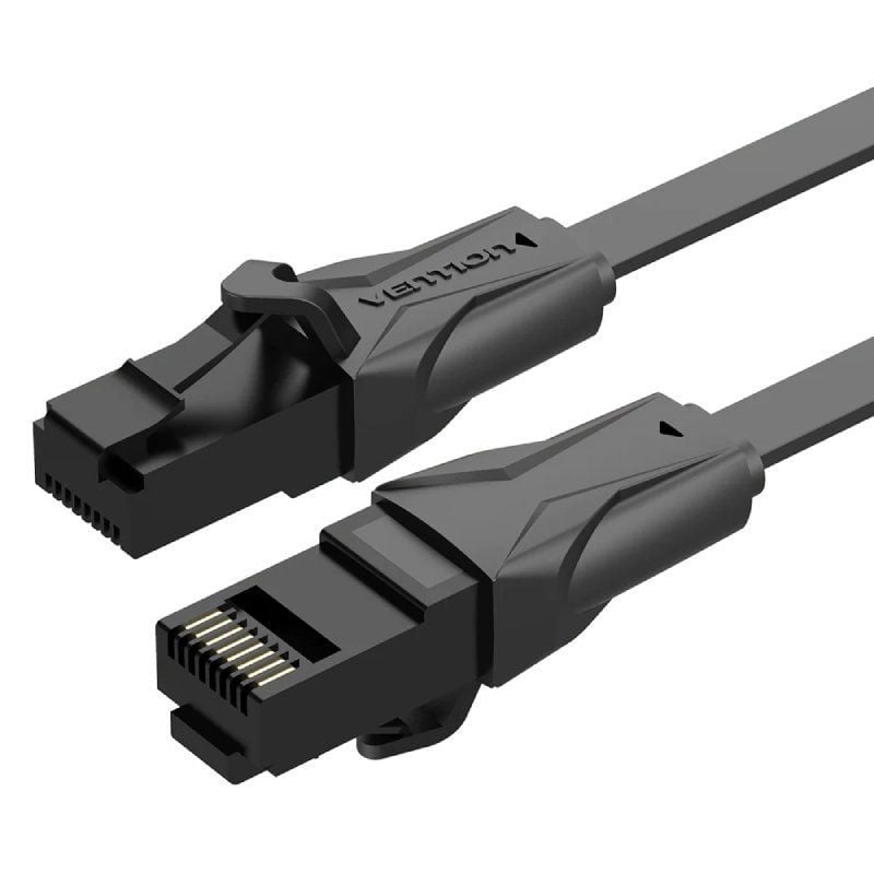 Cabo de Rede RJ45 UTP Vention IBABF Cat.6 / 1m / Preto