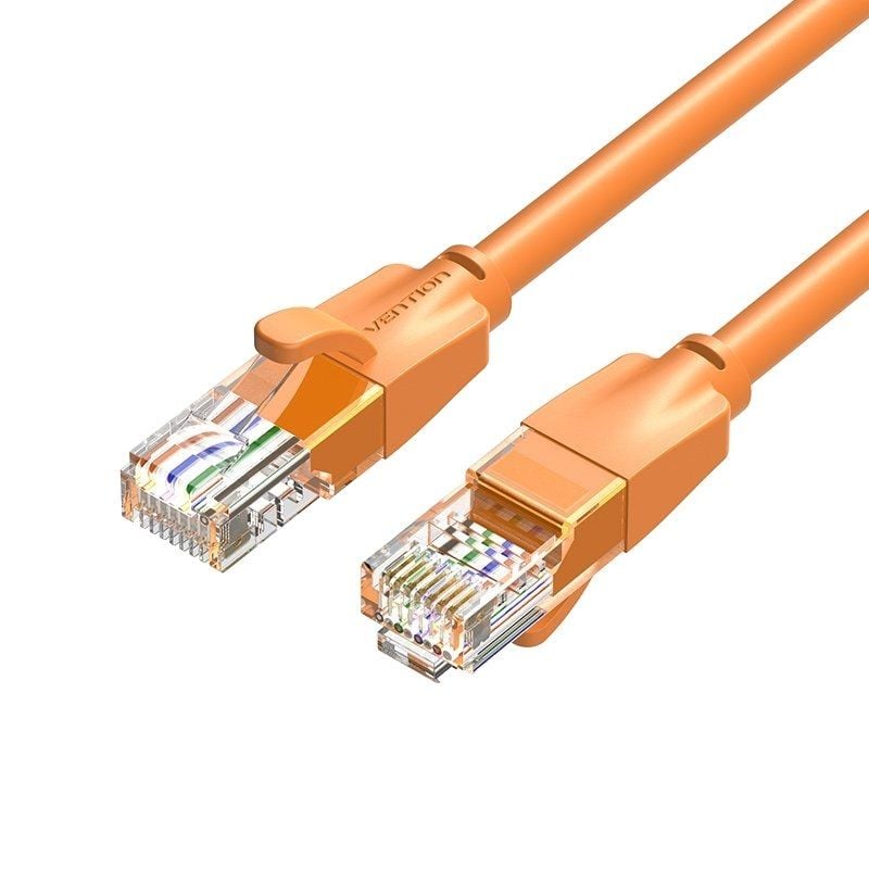 Cabo de Rede RJ45 UTP Vention IBEOH Cat.6 / 2m / Laranja