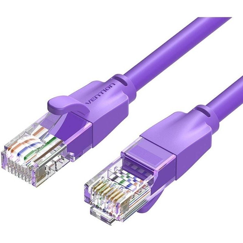Cabo de Rede RJ45 UTP Vention IBEVF Cat.6 / 1m / Roxo