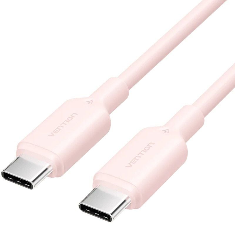 USB 2.0 Type-c 3A Vention TRCPH / USB Type-c Macho - USB Type-c Macho / Até 60W / 480mbps / 2m / Ro…