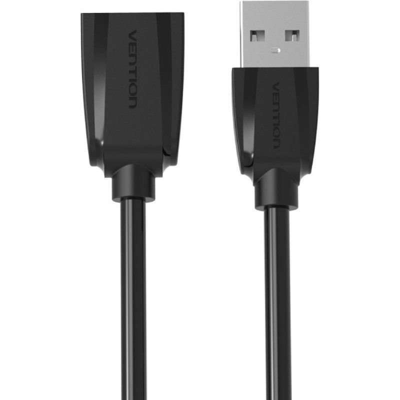 Cabo de Extensão USB 3.0 Vention Vas-a45-b200 / USB Macho - USB Fêmea / 5gbps / 2m / Preto