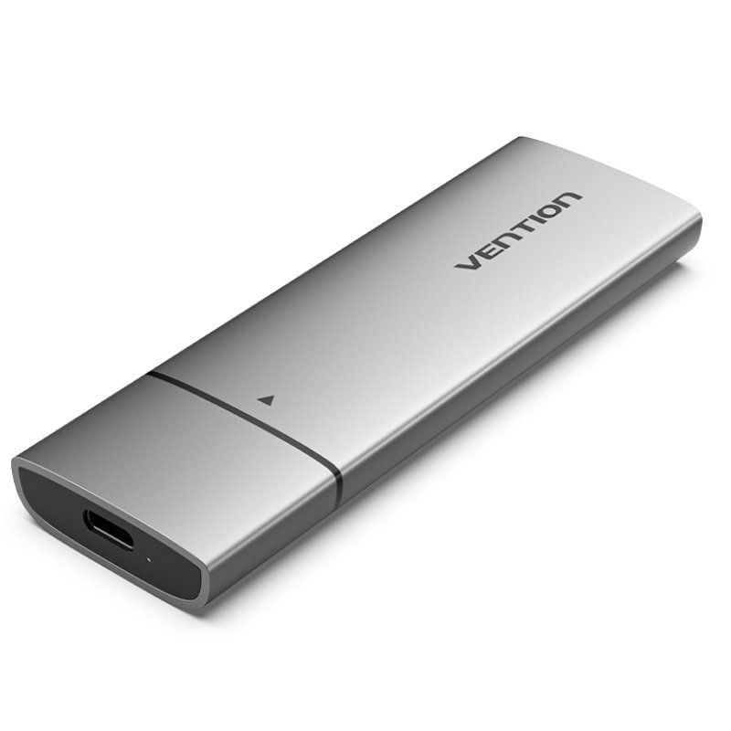 Caixa Externa para SSD M.2 NVME Vention USB Type-c KPGH0 / USB 3.1 / sem Parafusos