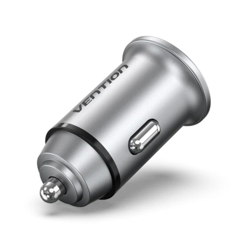 Carregador de Isqueiro Vention FFBH0 / 1xusb-tipo C / 1xusb / 20W