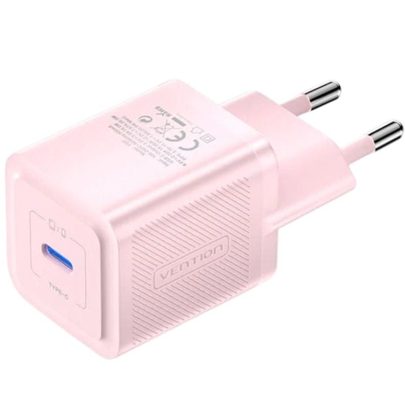 Carregador de Parede Gan Vention Fepp0-eu / 1xusb Type-c / 20W