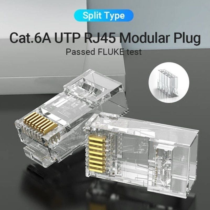 Conector RJ45 Idgr0-50 / Cat.6a UTP / 50 Pcs.