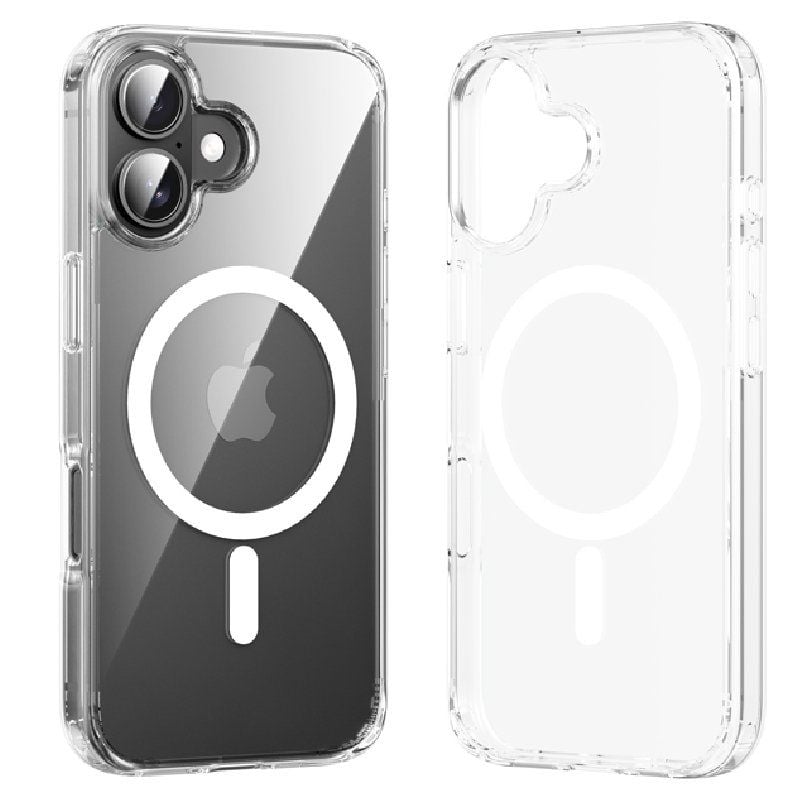 Capa Rígida com Magsafe Vention Kugt0-20 / Compatível com Iphone 16 Plus / Transparente