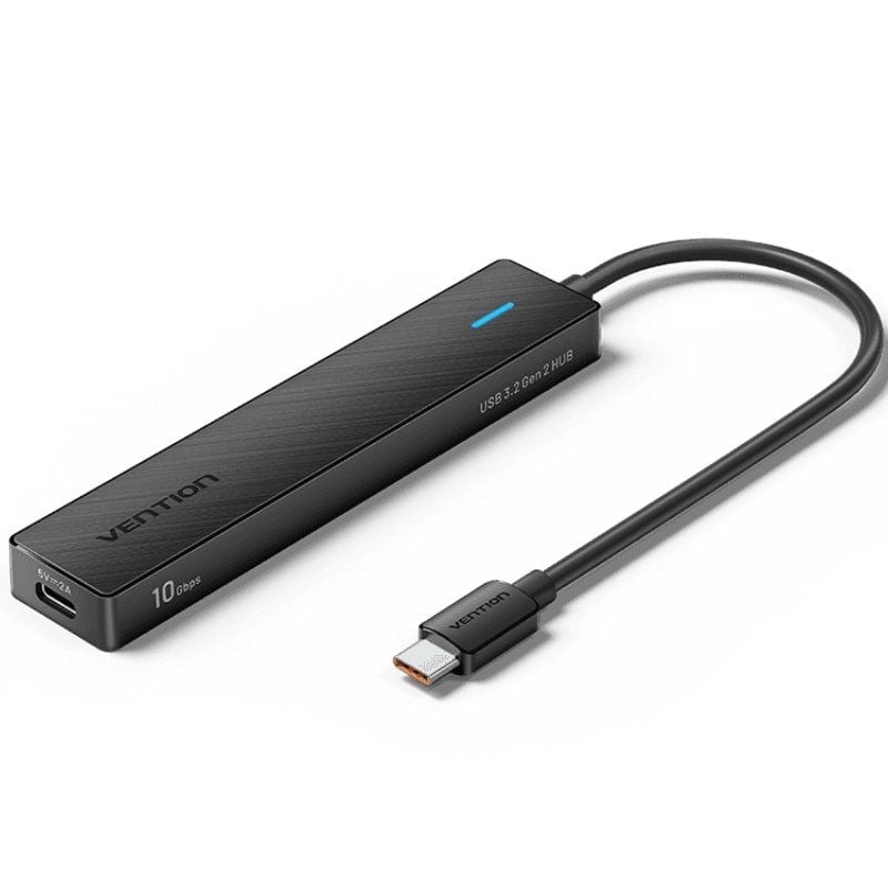 Concentrador USB Tipo C 3.2 Vention CHYBB / 2xusb Tipo C 3.2 / 2xusb 3.2 / 1xusb Tipo C / 15cm