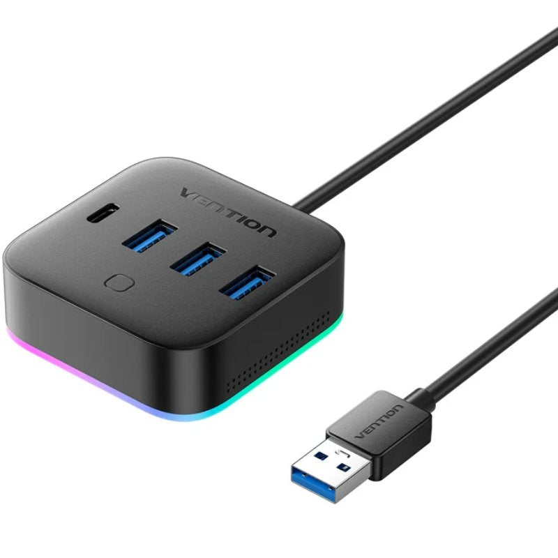 Hub USB 3.0 Vention CHZBC / 3xusb / 1xusb Type-c / 1xusb Type-c PD