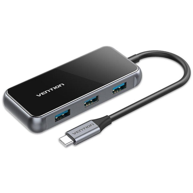 Hub USB Tipo C TFDHB da Vention / 4xusb / 1xusb Tipo C PD / Cinzento