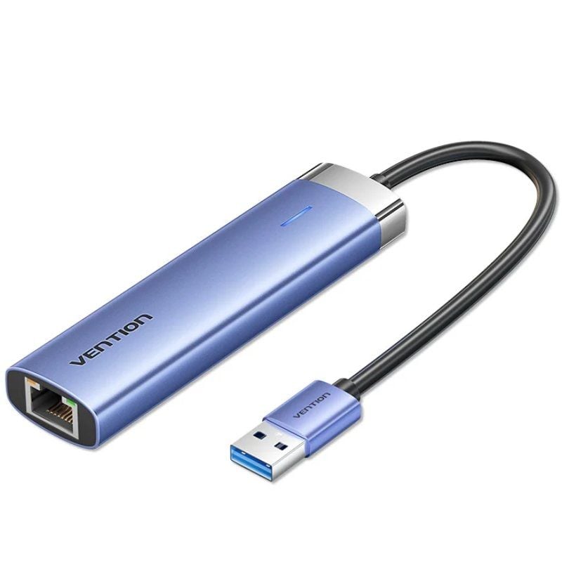 Hub USB 3.0 Vention TGFSB / 3xusb / 1xrj45 / 1xusb Type-c PD