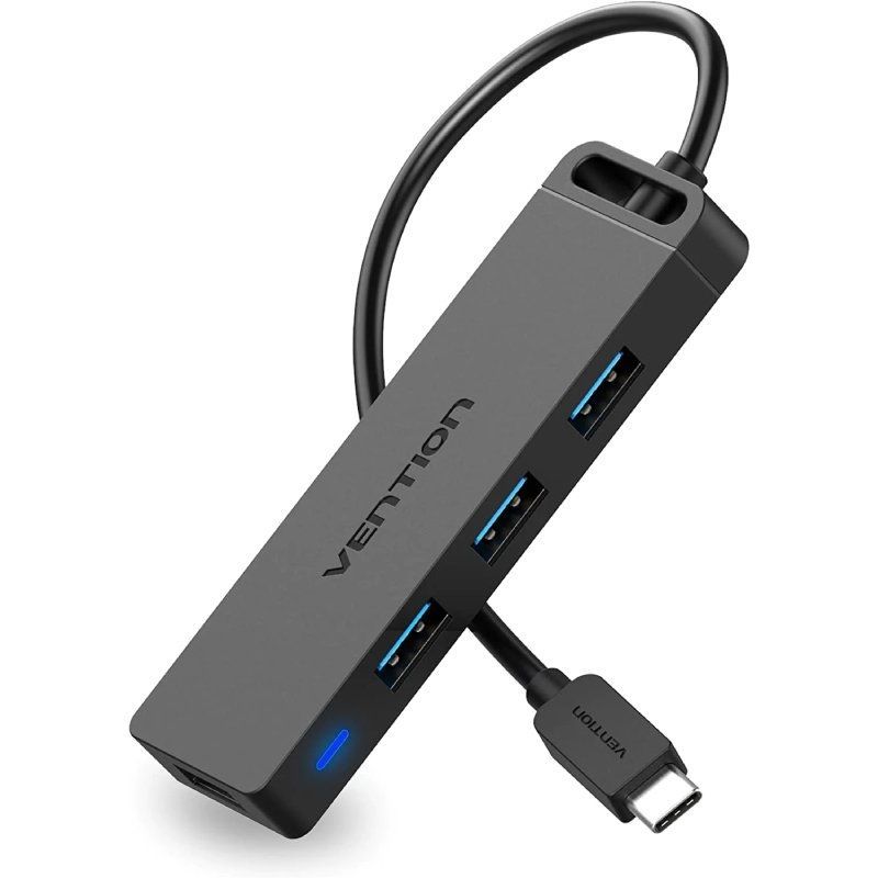 Vention TGKBB Hub USB Tipo C Vention TGKBB / 4xusb / 1xmicrousb PD / 15cm
