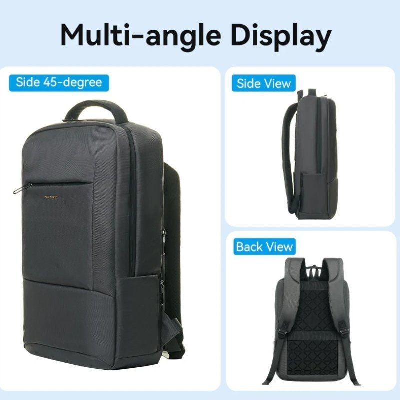 Mochila para Portátil Vention KRNB0 para Computadores Portáteis Até 15,6" / 23L / Cinzento Escuro