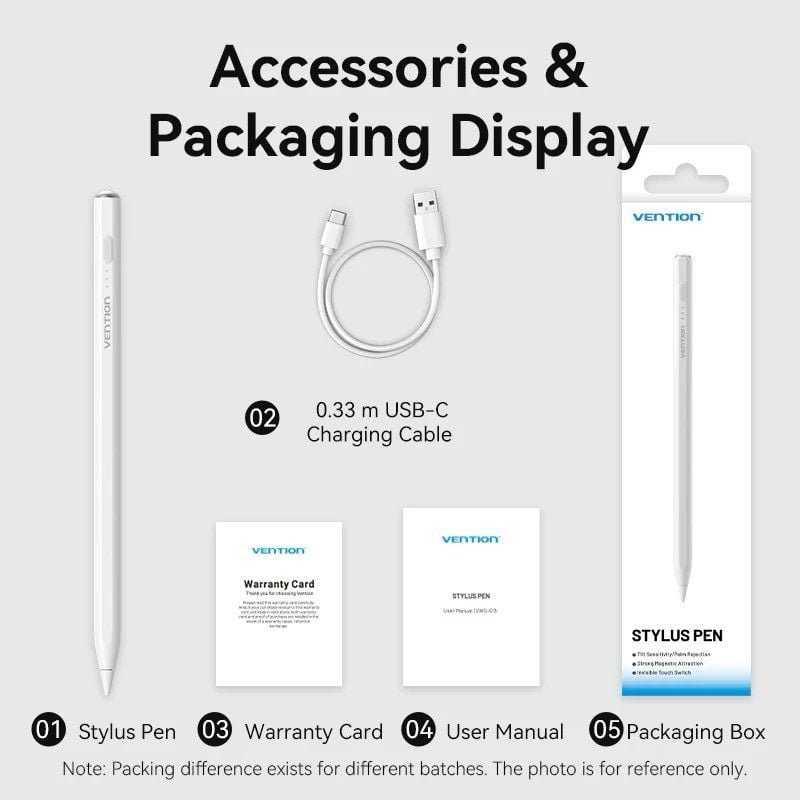 Vention KQGW0 Stylus / para Apple / Branco