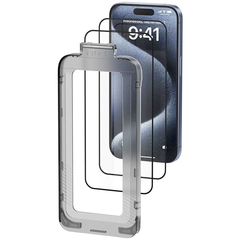 Protetor de Ecrã de Vidro Temperado Vention Kujtca-10 para Iphone 14 + Ferramenta de Instalação À P…