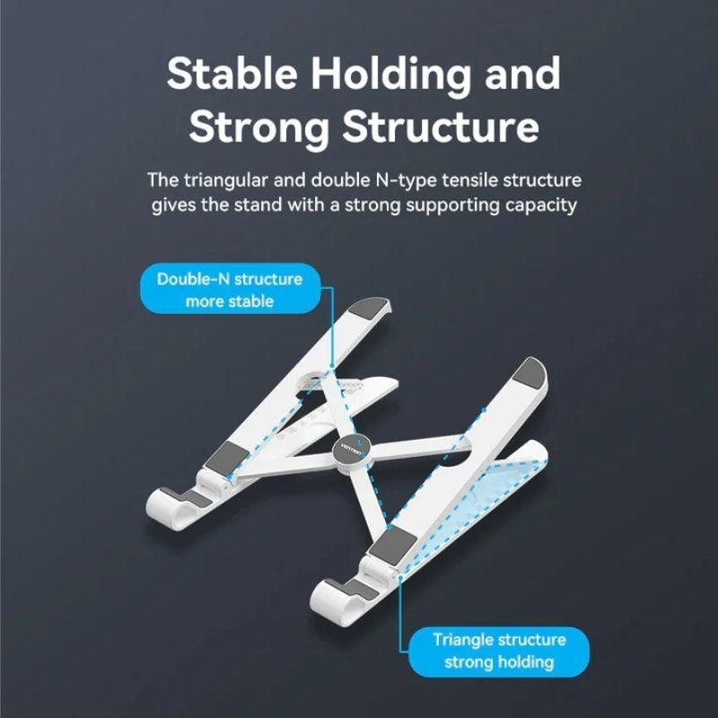 Suporte para Computador Portátil / Tablet Vention KDNW0 para Computador Portátil / Tablet Até 17,3".