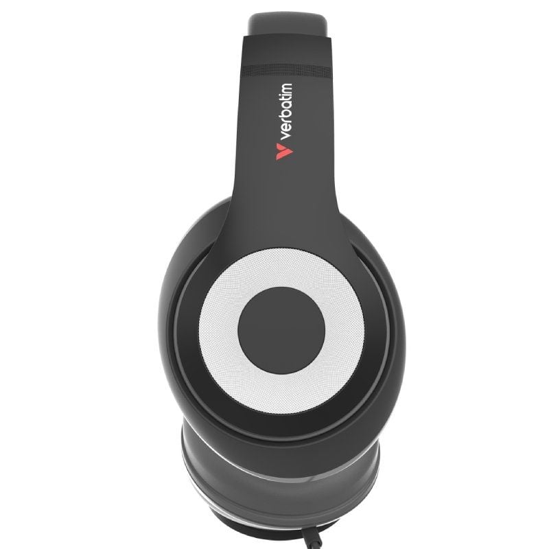 Auscultadores Verbatim Trusound / com Microfone / USB Tipo C / Pretos