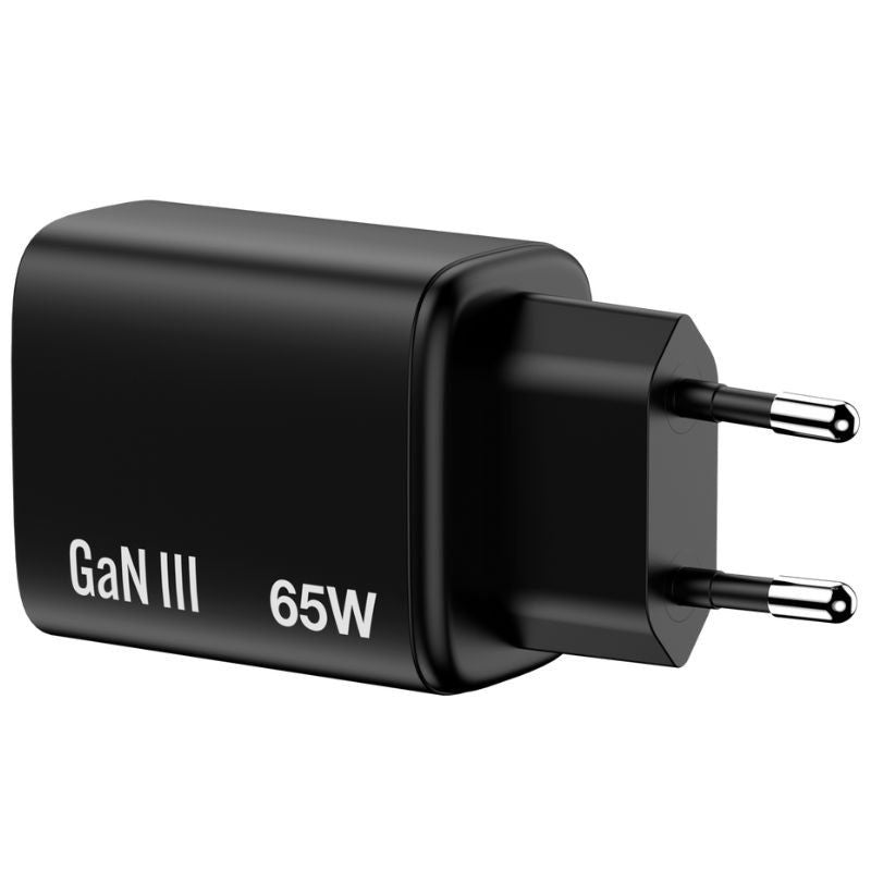 Carregador de Parede Gan Verbatim Essentials / 2xusb Type-c / 1xusb / 65W