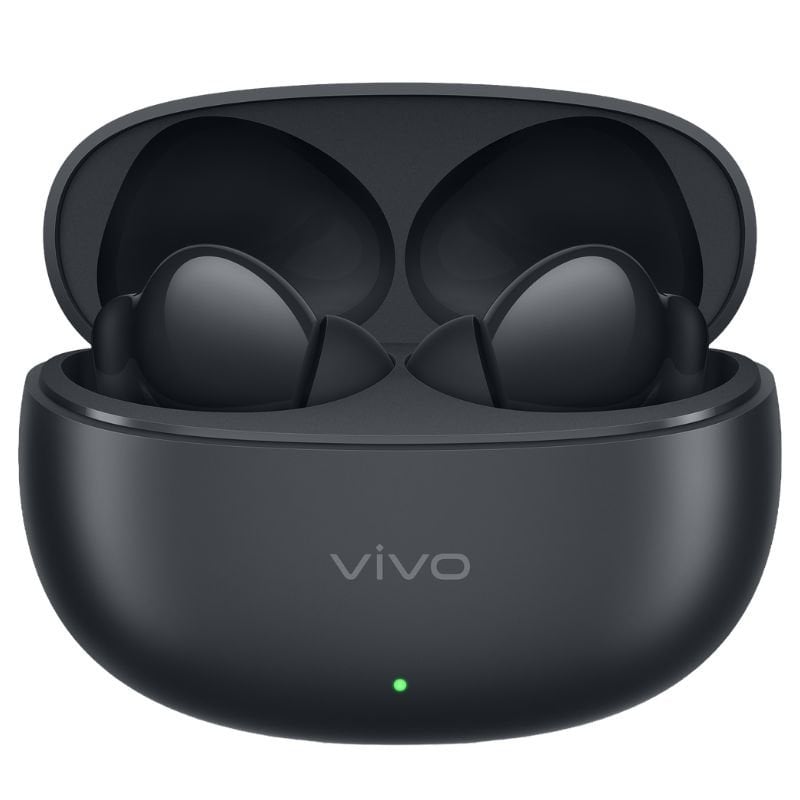 Auscultadores Bluetooth Vivo Buds Pro com Estojo de Carregamento / Autonomia de 13 Horas / Pretos