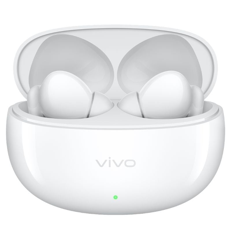 Auscultadores Bluetooth Vivo Buds Pro com Estojo de Carregamento / Autonomia de 13 Horas / Brancos