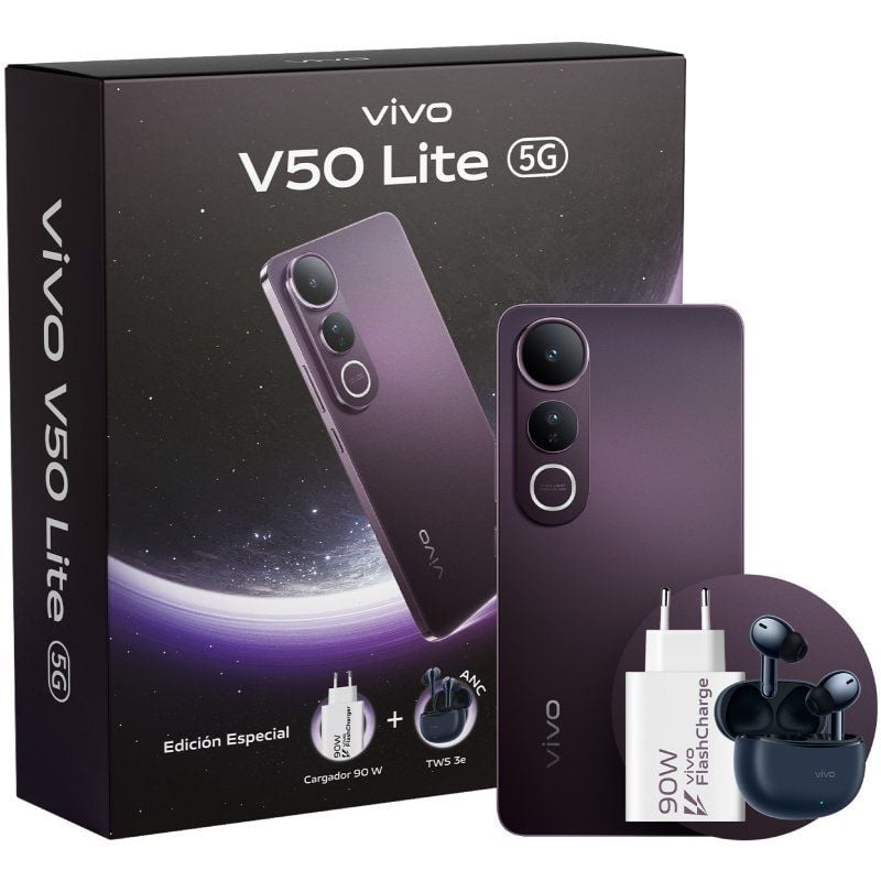Vivo V50 Lite 8GB / 256GB / 6.77" / 5G / Phantom Black Smartphone