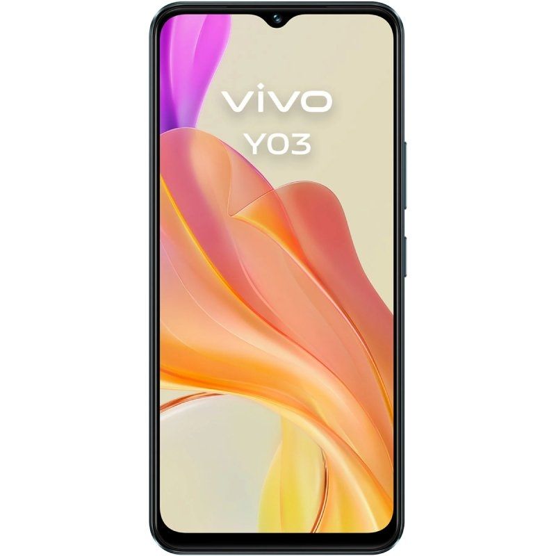 Smartphone Vivo Y03 4GB / 128GB / 6.56" / Preto Espacial