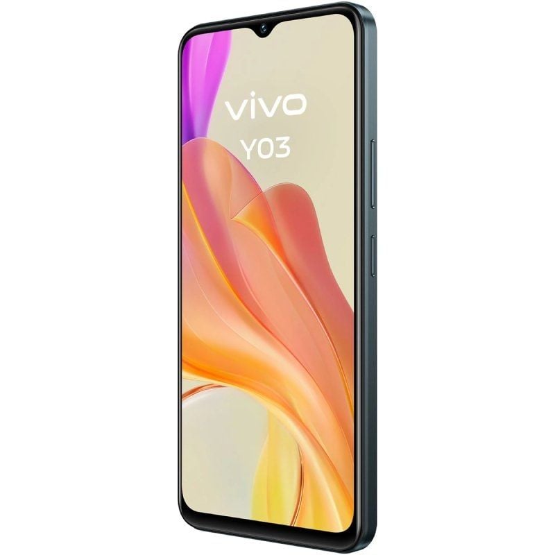 Smartphone Vivo Y03 4GB / 128GB / 6.56" / Preto Espacial