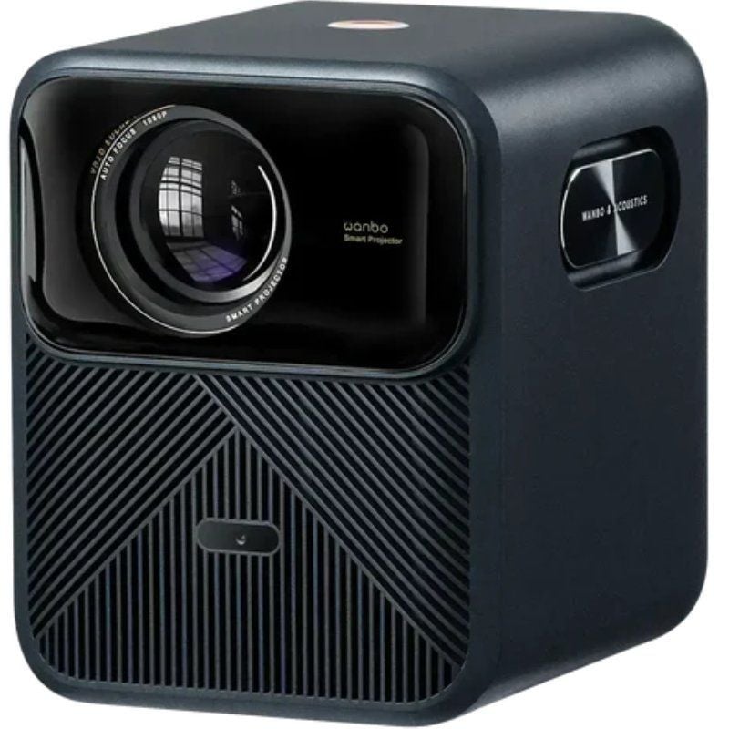 Projetor Portátil Wanbo 2025 Mozart 1 Pro / 1200 Lumens / Full HD / HDMI / Wifi / Azul Escuro