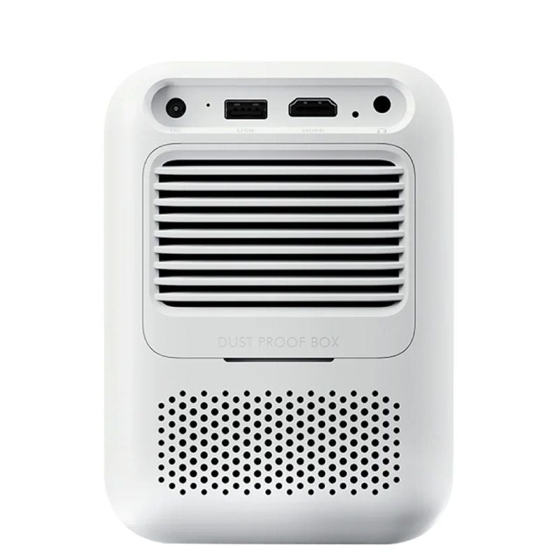 Projetor Portátil Wanbo Dali 1 / 350 Lumens / HD / HDMI / Bluetooth / Wifi / Branco