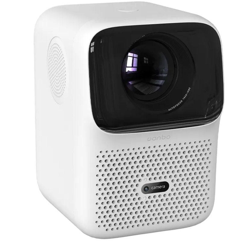 Projetor Portátil Wanbo T4 / 450 Lumens / Full HD / HDMI / Bluetooth / Wifi / Branco