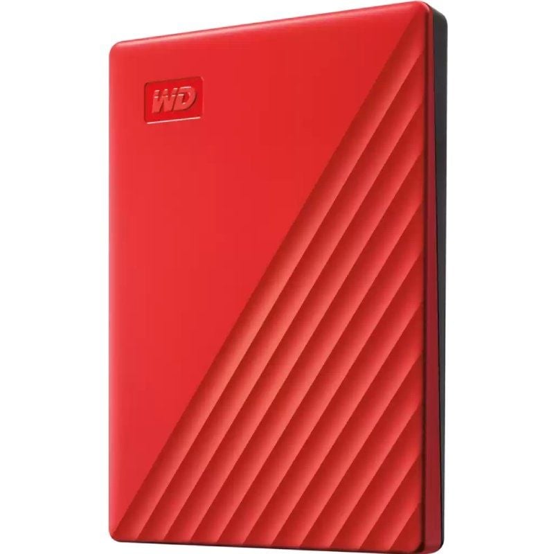 Disco Externo Western Digital My Passport 2TB / 2,5" / USB 3.2 / Vermelho