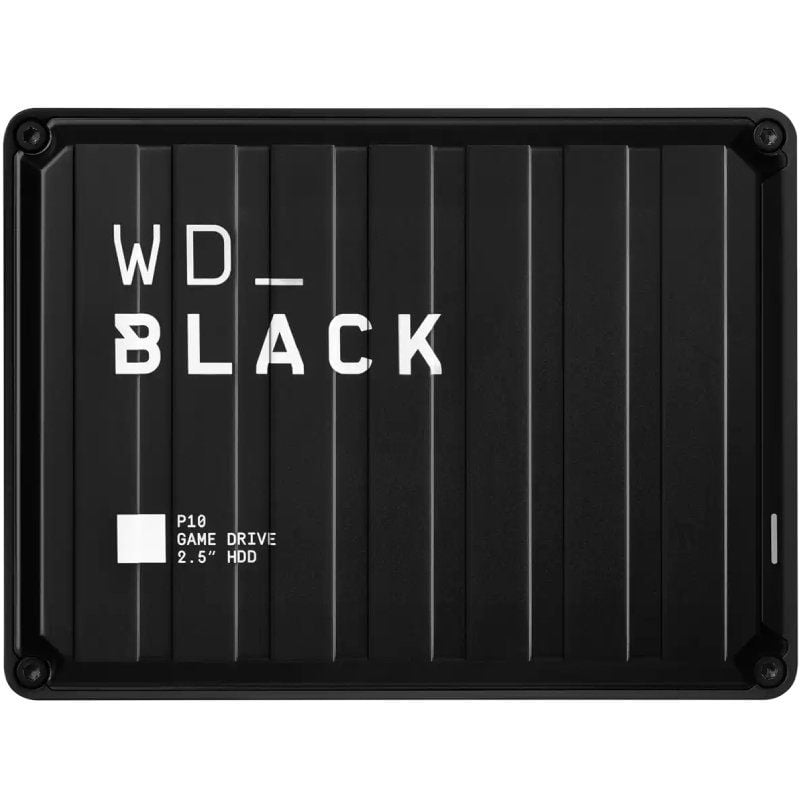 Unidade de Jogo Western Digital Black P10 2TB / 2,5" / USB 3.2 / Preto