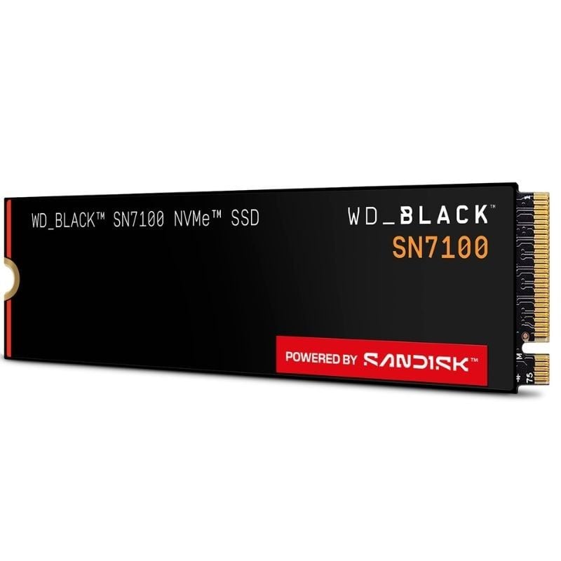Sandisk WD Black SN7100 SSD 1TB / M.2 2280 PCIe Gen4 / Capacidade Total