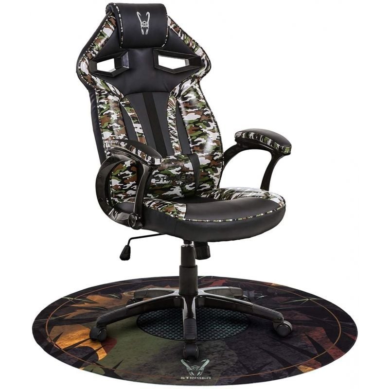Tapete para Jogos Woxter Stinger / Camuflagem