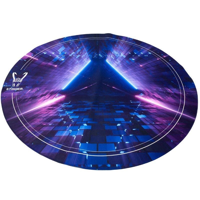 Tapete para Jogos Woxter Stinger Floorpad FUTURE / Roxo