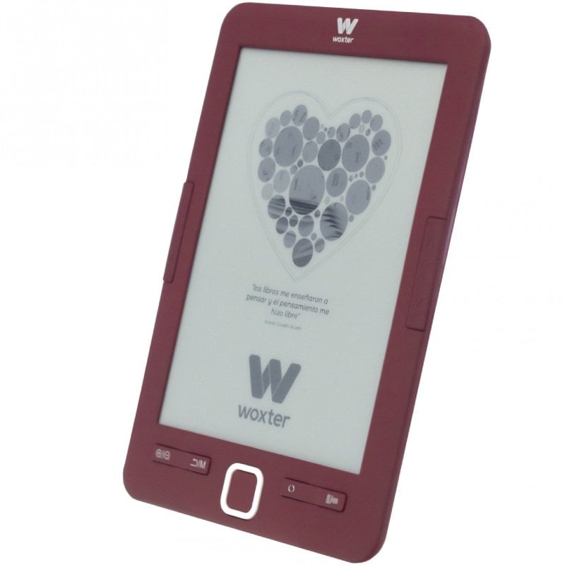 E-book Woxter Scriba 195 / 6" / Tinta Eletrónica / Vermelho