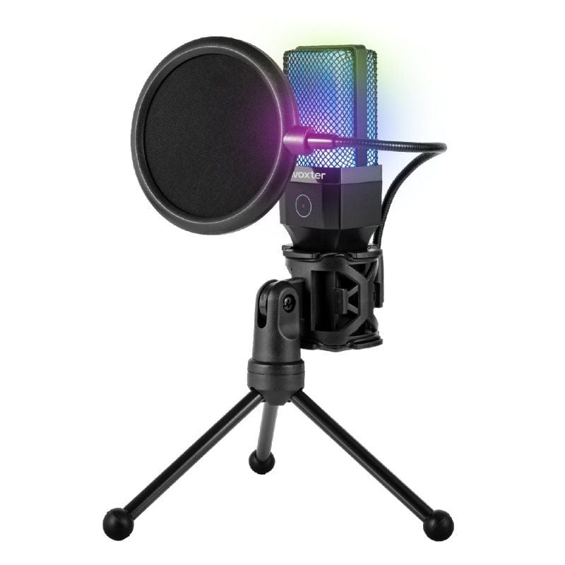 Microfone Woxter Mic Studio 65 RGB / USB 2.0