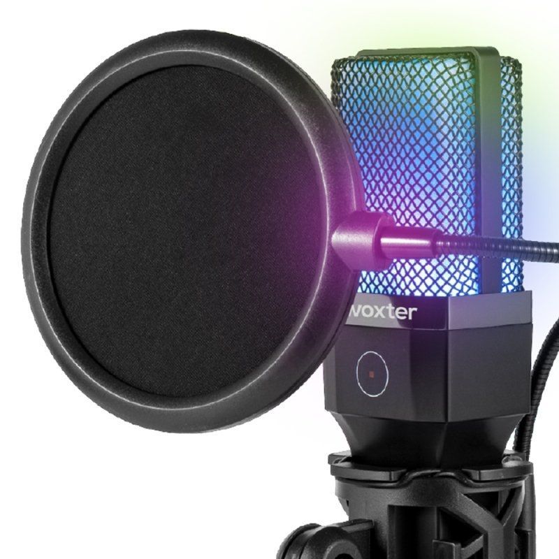 Microfone Woxter Mic Studio 65 RGB / USB 2.0