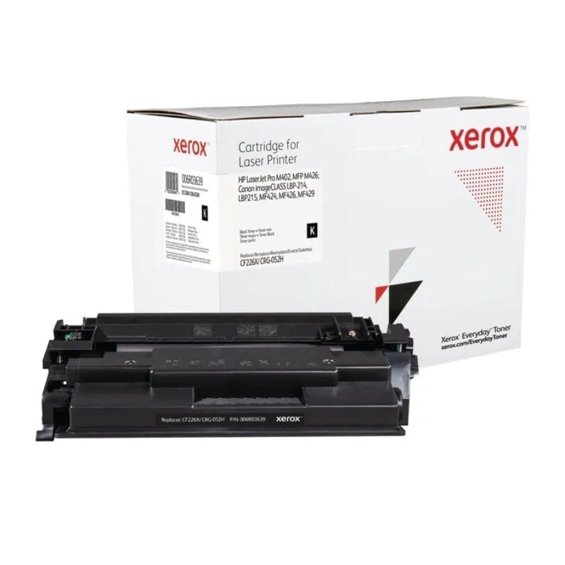 Toner Compatível Xerox 006R03639 Compatível com HP CF226X / Crg-052h / 9000 Páginas / Preto