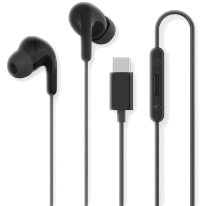 Auscultadores Intra-auriculares Xiaomi Auscultadores Tipo C / com Microfone / USB Tipo C / Preto