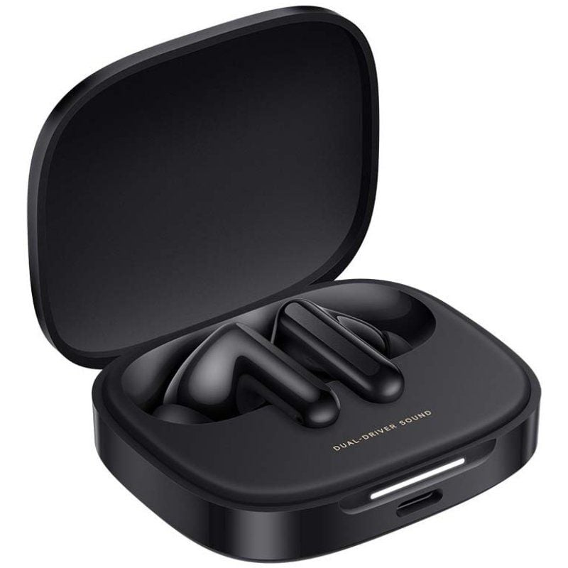 Auscultadores Bluetooth Xiaomi Redmi Buds 6 com Estojo de Carregamento / Autonomia 10h / Preto