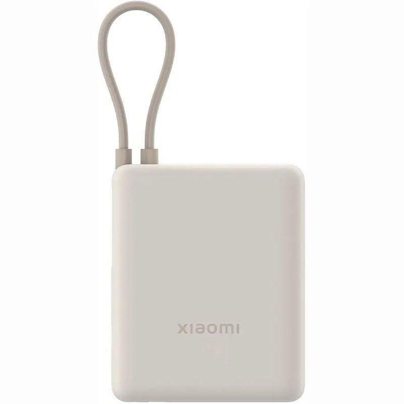 Powerbank 10000mah Xiaomi 33W Power Bank Cabo Integrado / 33W / Bege