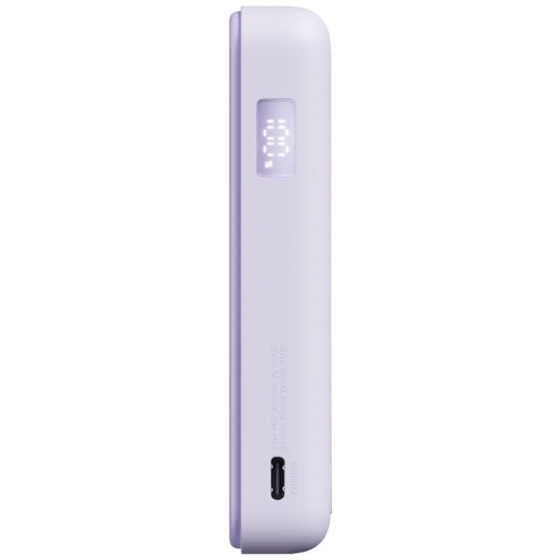 Powerbank de 10 000 Mah Xiaomi Magnetic Power Bank 10 000 / sem Fios / Roxo