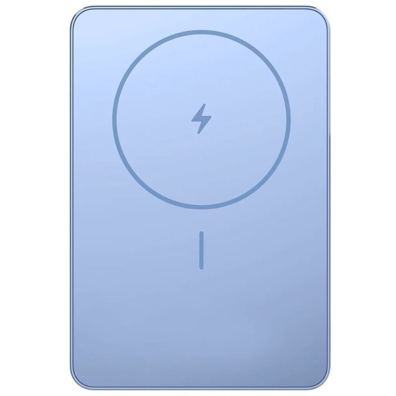 Powerbank de 5000 Mah Xiaomi Super Slim Magnetic Power Bank 5000 / sem Fios / Azul / Inclui Cabo US…