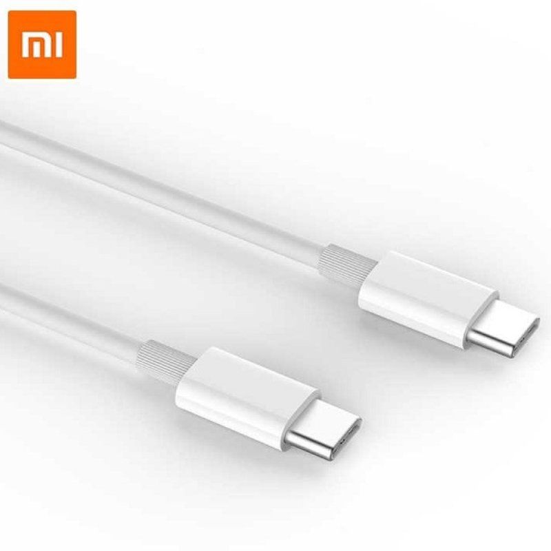 Cabo USB 2.0 Tipo C Xiaomi SJV4108GL / USB Tipo C Macho - USB Tipo C Macho / 1,5 M / Branco