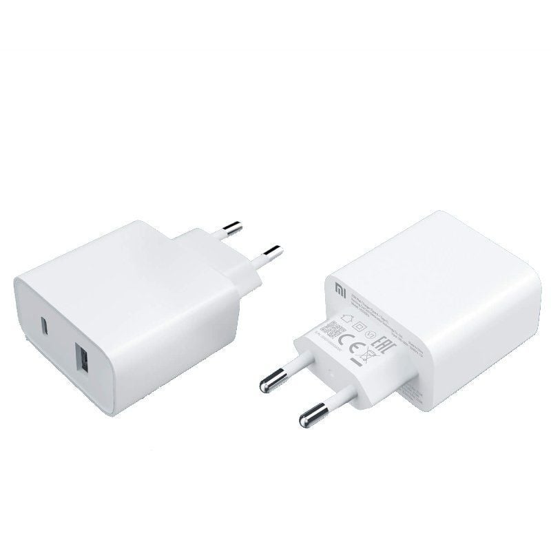 Carregador de Parede Xiaomi Mi 33W / 1xusb Type-c / 1xusb / 33W
